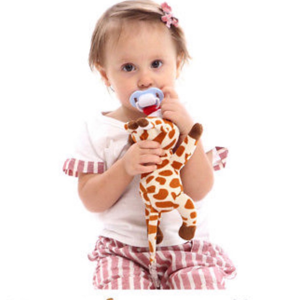 Baby Pacifier Animal Toys Soother Nipples Holder